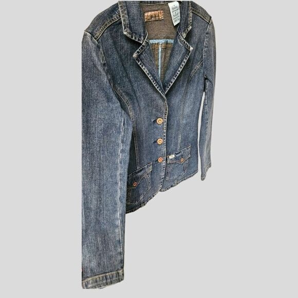LEVIS STRAUSS NEW Vintage Distressed Jean Jacket - Picture 7 of 16